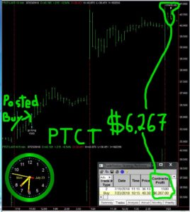 PTCT-1-268x300 Monday July 23, 2018, Today Stock Market