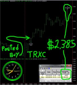 TRXC-269x300 Thursday August 23, 2018, Today Stock Market